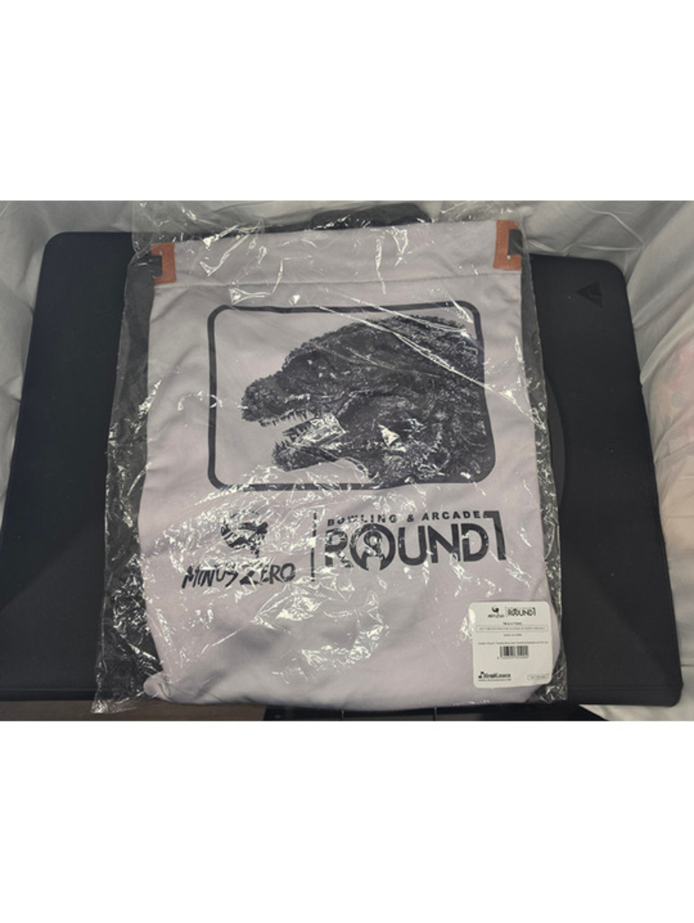 Godzilla Minus One Drawstring Backpack & 5 Pin Set HiroKawa (Round1 Exclusive)